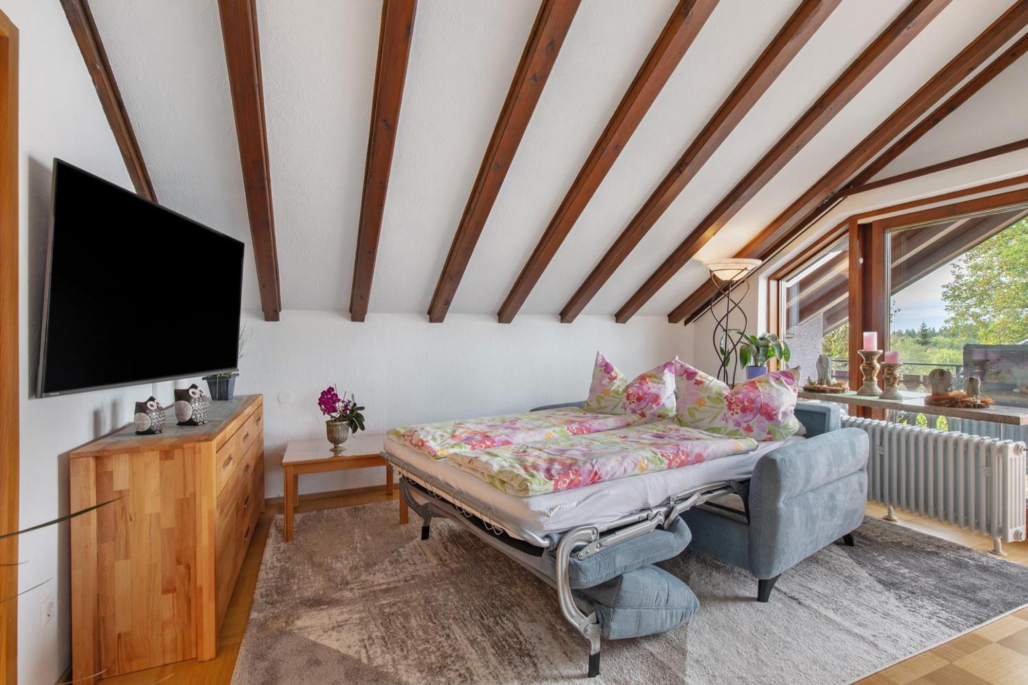 Ferienwohnung Fernsicht Zwiefalten Exteriör bild