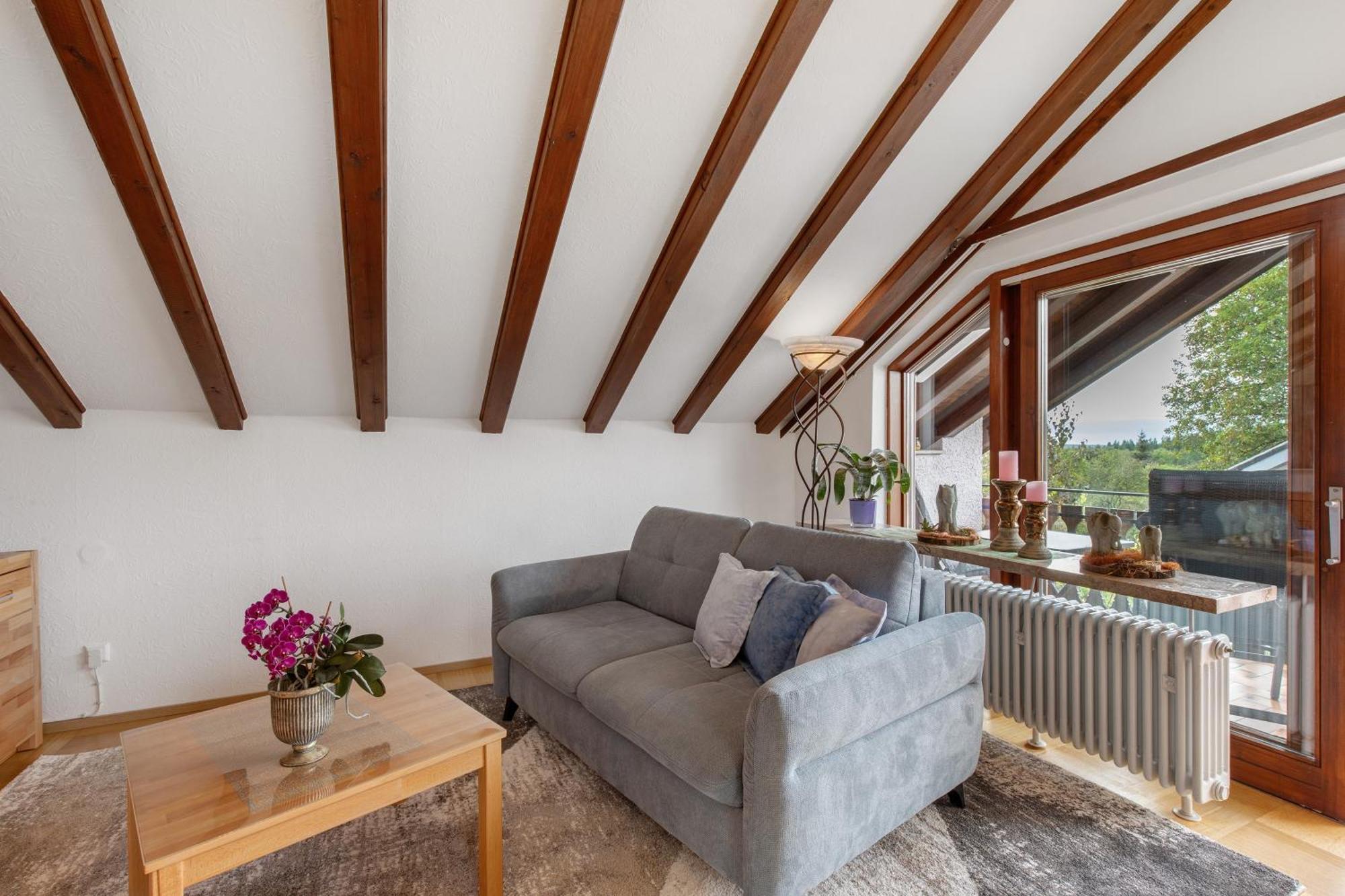 Ferienwohnung Fernsicht Zwiefalten Exteriör bild